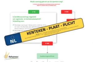 Kenteken tractor registratie plicht voor tractoren en landbouwbvoertuigen