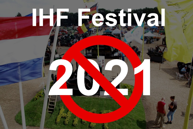 IHF Festival 2021 geannuleerd vanwege Corona