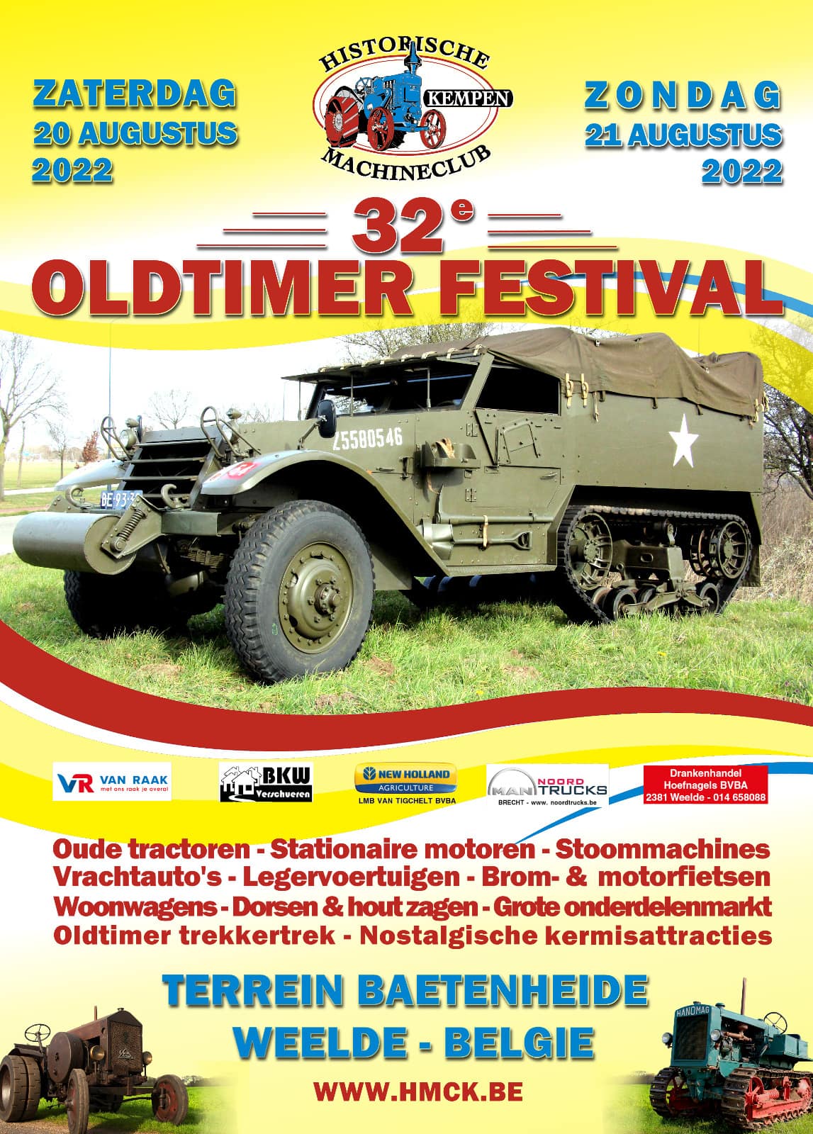 HMCK Oldtimer festival Weelde – Ravels