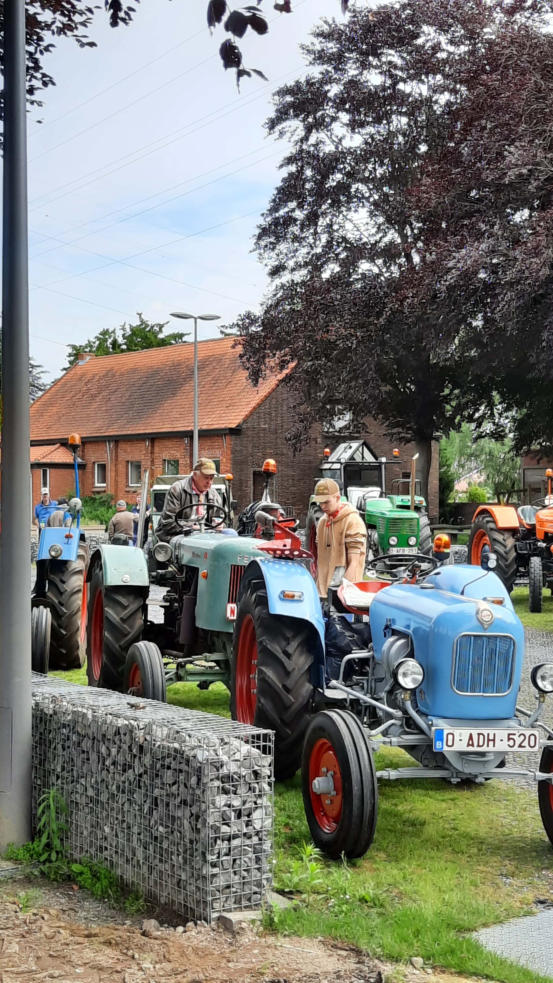 Oldtimer tractorenshow