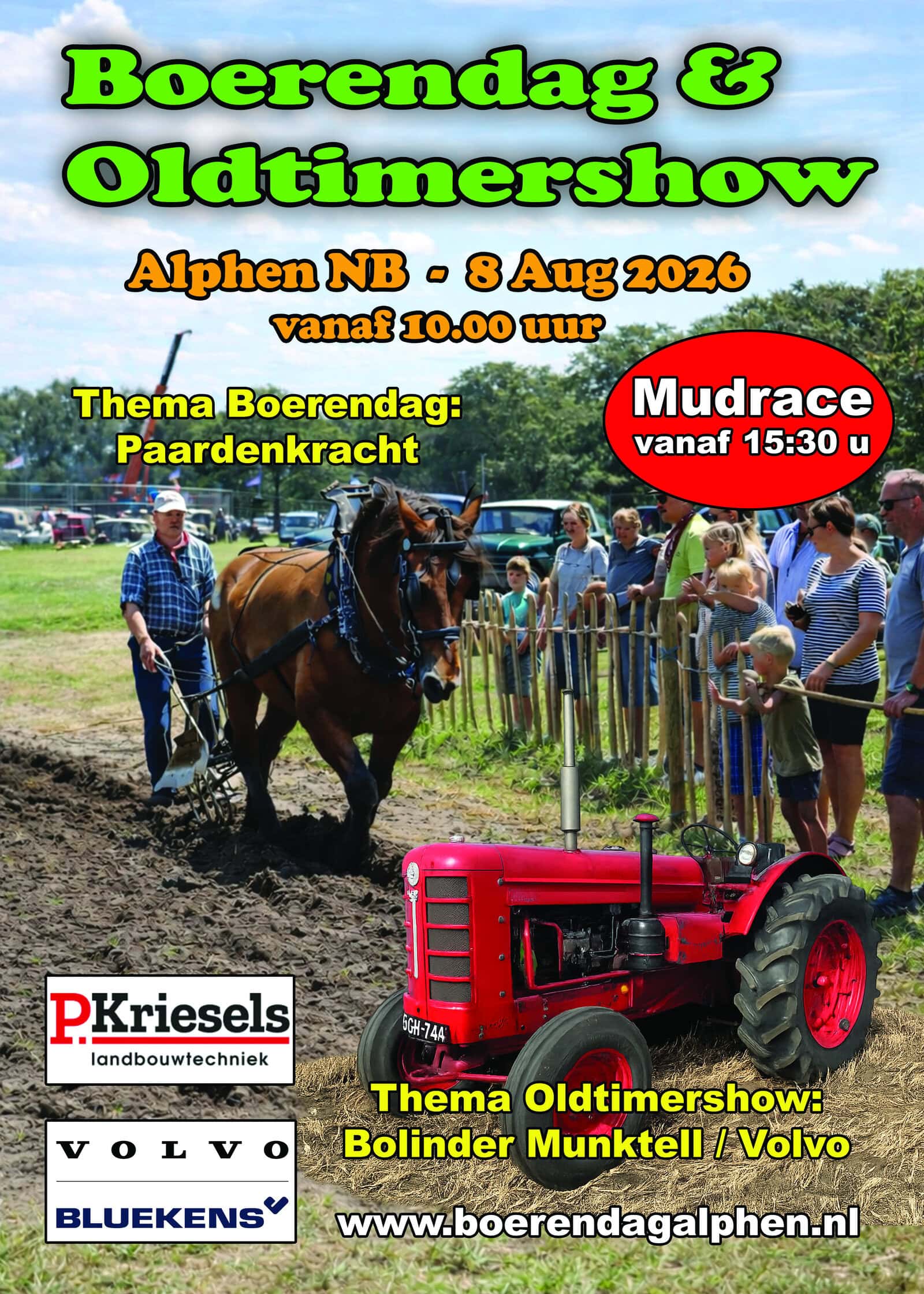 Boerendag & Oldtimershow Alphen (NB) 2026